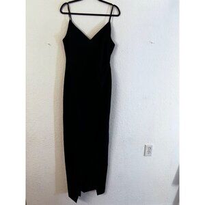 Black Halo Eve by Laurel Berman black dress women size 14